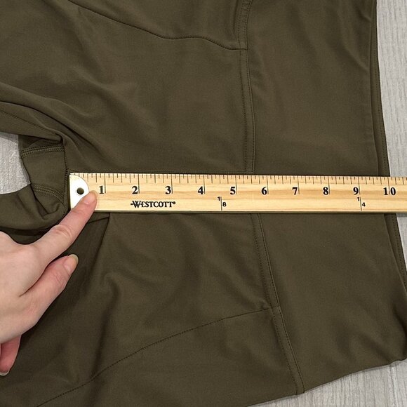 Free People Movement 7/8 Length Gemini Leggings in Army Green Women’s Size M - Picture 14 of 16